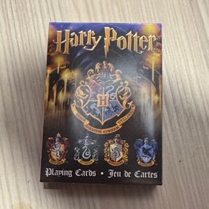 Hogwarts House Playing Cards